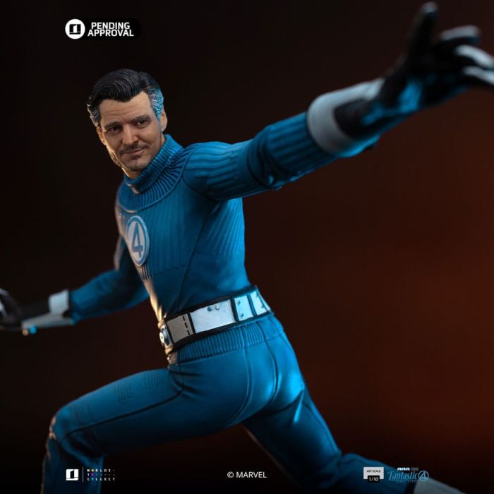 Fantastic Four Art Scale Statue 1/10 Mr. Fantastic and H.E.R.B.I.E 26 cm              