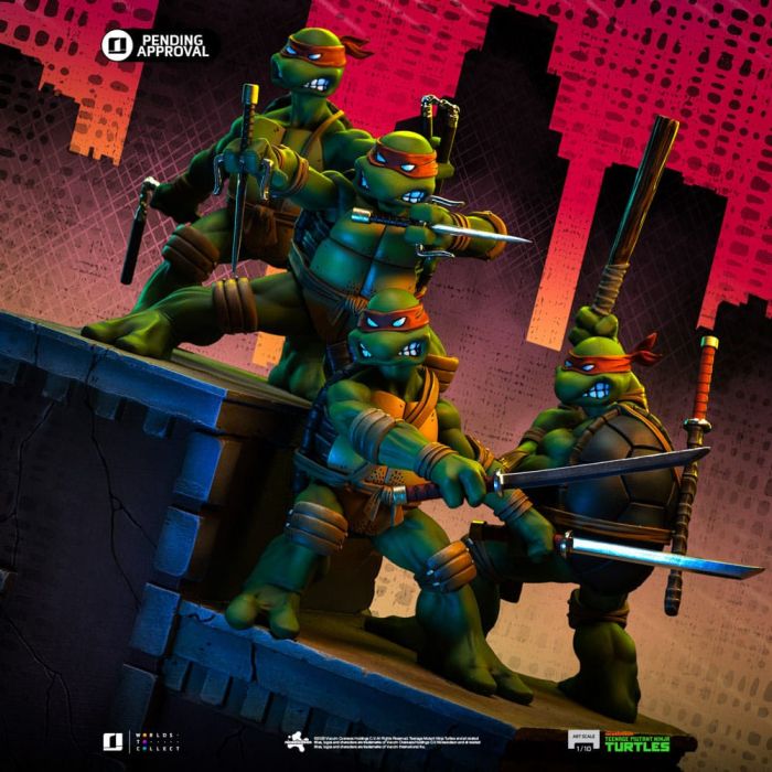 Teenage Mutant Ninja Turtles Art Scale Statue 1/10 Teenage Mutant Ninja Turtles Kevin Eastman Version 24 cm              