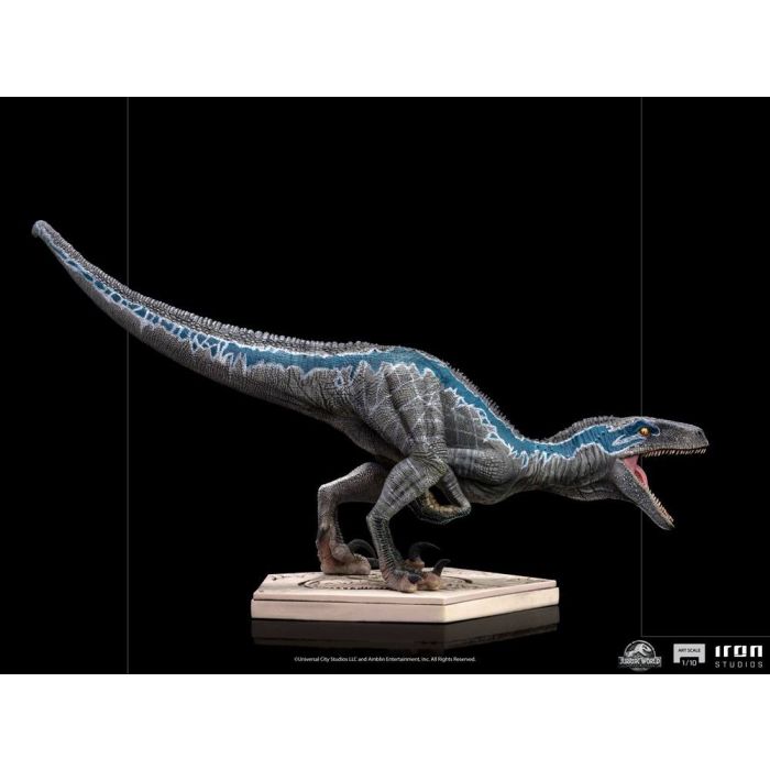 Jurassic World Fallen Kingdom Art Scale Statue 1/10 Blue 19 cm