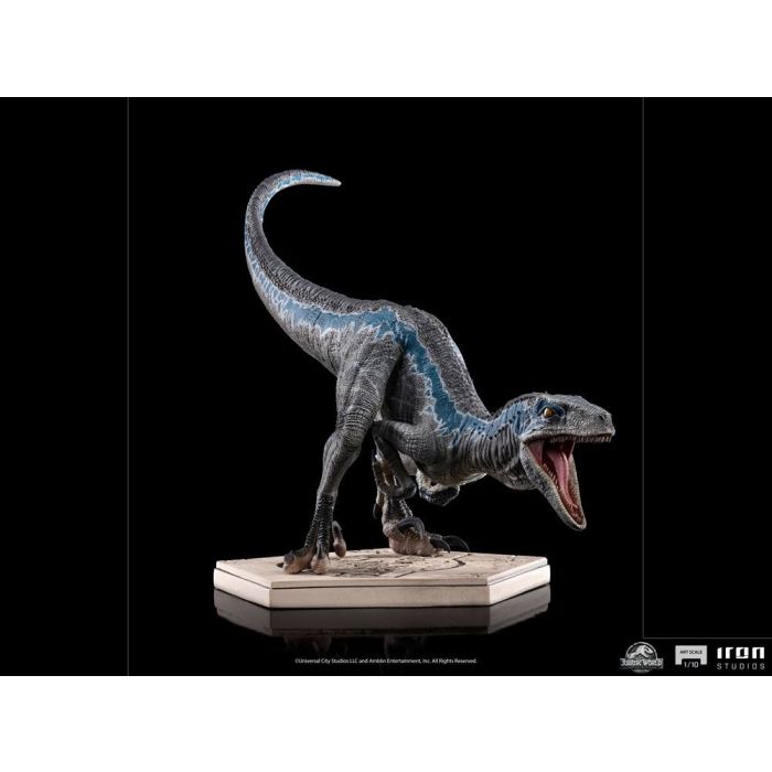 Jurassic World Fallen Kingdom Art Scale Statue 1/10 Blue 19 cm
