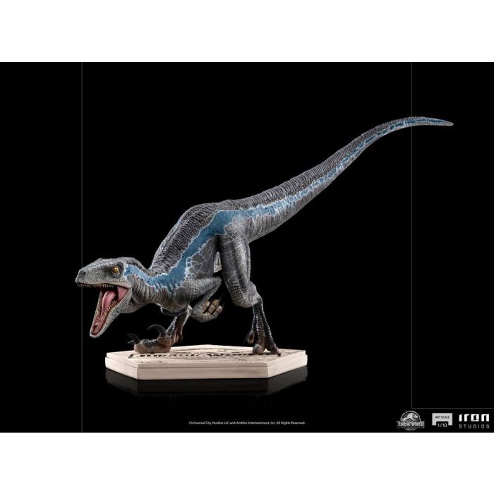 Jurassic World Fallen Kingdom Art Scale Statue 1/10 Blue 19 cm
