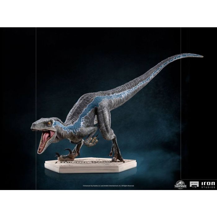 Jurassic World Fallen Kingdom Art Scale Statue 1/10 Blue 19 cm