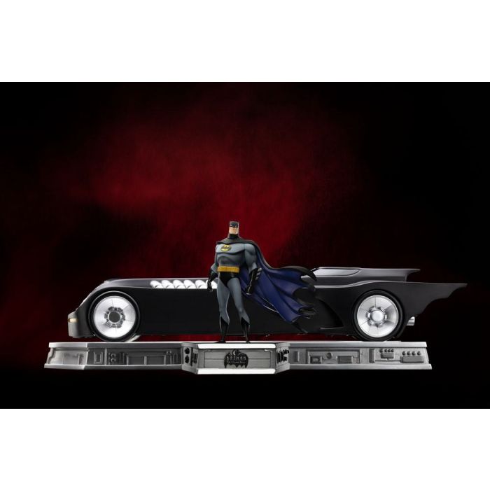 Batman The Animated Series (1992) Art Scale Set Deluxe 1/10 Batman and Batmobile 24 cm