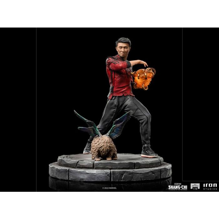 Shang-Chi and the Legend of the Ten Rings BDS Art Scale Statue 1/10 Shang-Chi & Morris 19 cm
