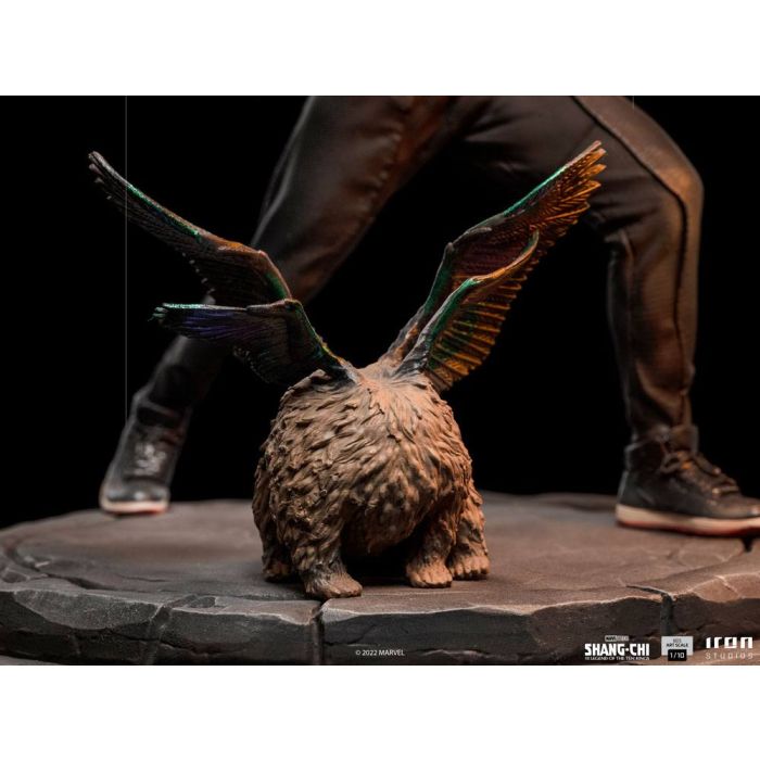Shang-Chi and the Legend of the Ten Rings BDS Art Scale Statue 1/10 Shang-Chi & Morris 19 cm