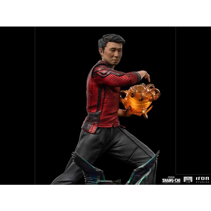 Shang-Chi and the Legend of the Ten Rings BDS Art Scale Statue 1/10 Shang-Chi & Morris 19 cm