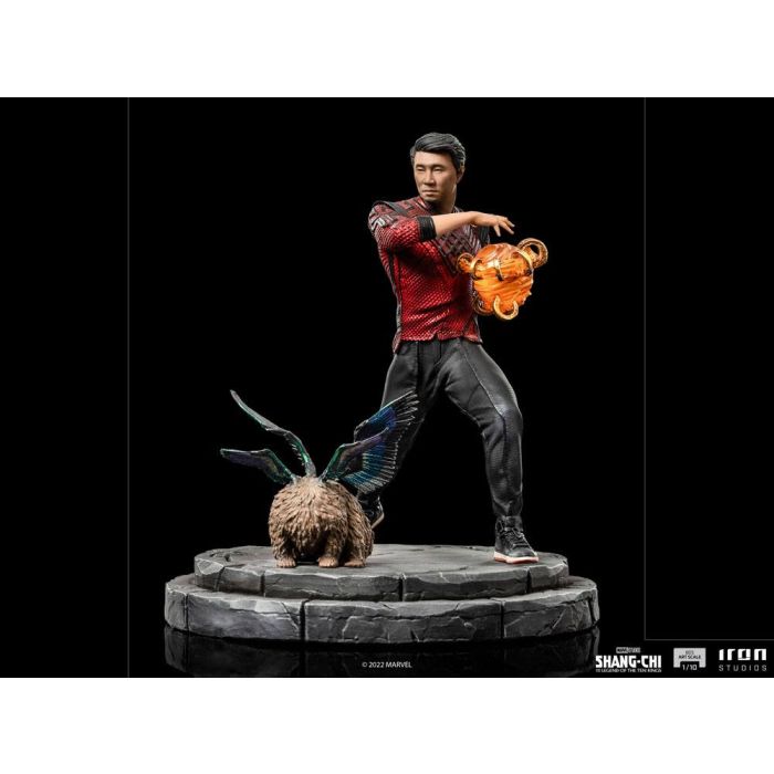 Shang-Chi and the Legend of the Ten Rings BDS Art Scale Statue 1/10 Shang-Chi & Morris 19 cm