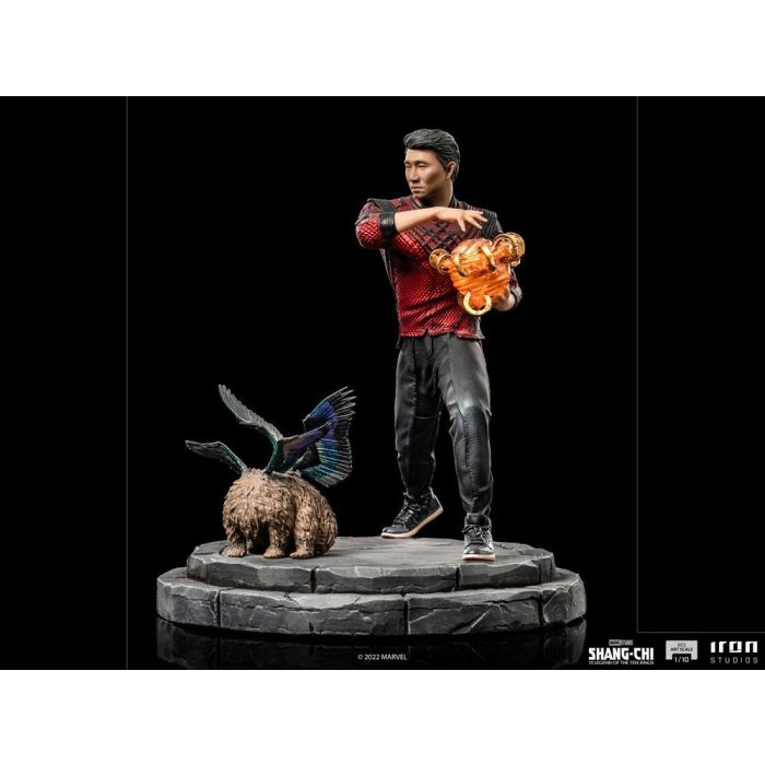 Shang-Chi and the Legend of the Ten Rings BDS Art Scale Statue 1/10 Shang-Chi & Morris 19 cm
