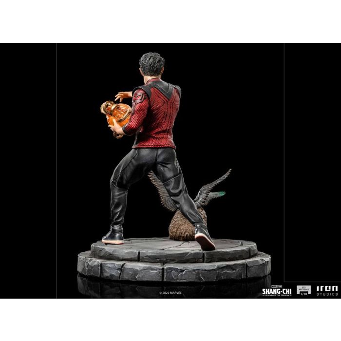 Shang-Chi and the Legend of the Ten Rings BDS Art Scale Statue 1/10 Shang-Chi & Morris 19 cm