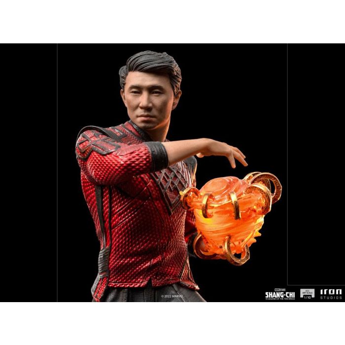 Shang-Chi and the Legend of the Ten Rings BDS Art Scale Statue 1/10 Shang-Chi & Morris 19 cm