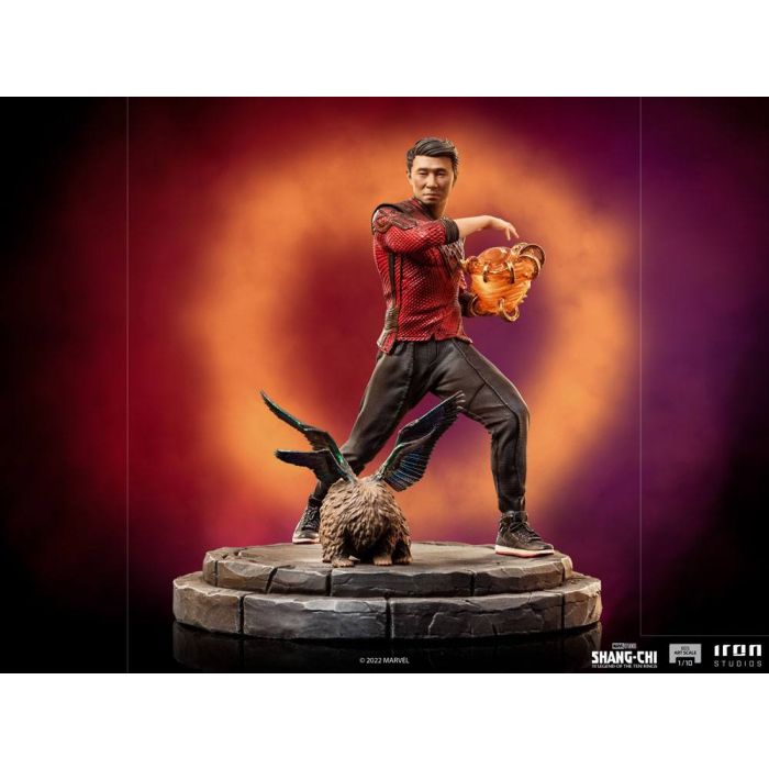Shang-Chi and the Legend of the Ten Rings BDS Art Scale Statue 1/10 Shang-Chi & Morris 19 cm