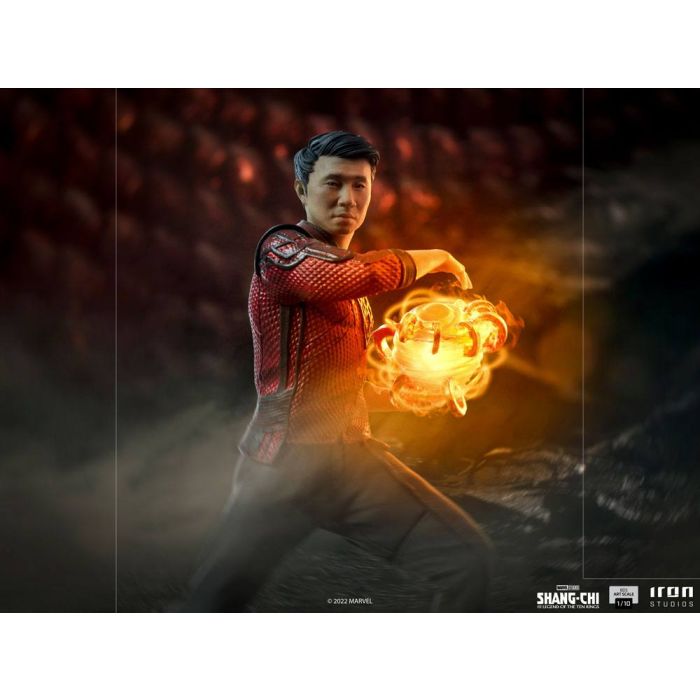 Shang-Chi and the Legend of the Ten Rings BDS Art Scale Statue 1/10 Shang-Chi & Morris 19 cm