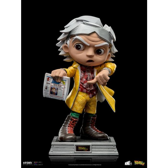 Back to the Future II Mini Co. PVC Figure Doc Brown 15 cm