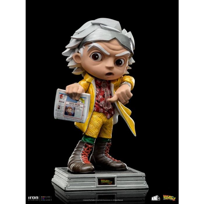 Back to the Future II Mini Co. PVC Figure Doc Brown 15 cm