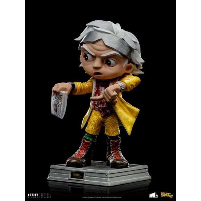 Back to the Future II Mini Co. PVC Figure Doc Brown 15 cm