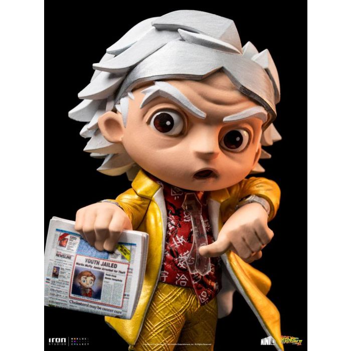 Back to the Future II Mini Co. PVC Figure Doc Brown 15 cm