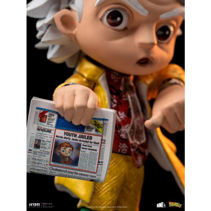 Back to the Future II Mini Co. PVC Figure Doc Brown 15 cm