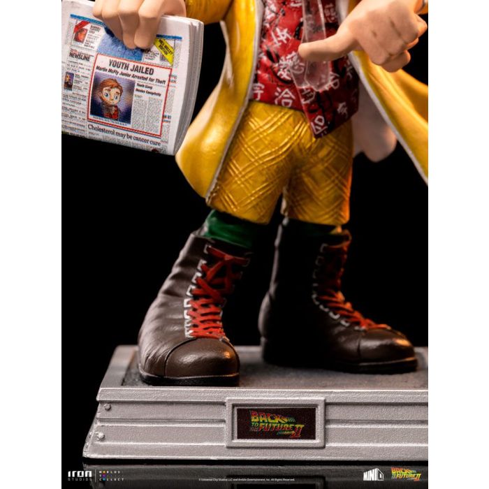 Back to the Future II Mini Co. PVC Figure Doc Brown 15 cm