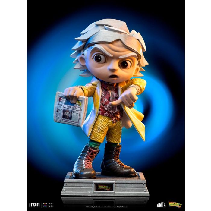 Back to the Future II Mini Co. PVC Figure Doc Brown 15 cm