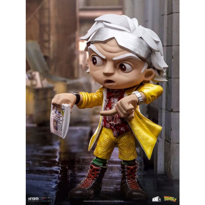 Back to the Future II Mini Co. PVC Figure Doc Brown 15 cm
