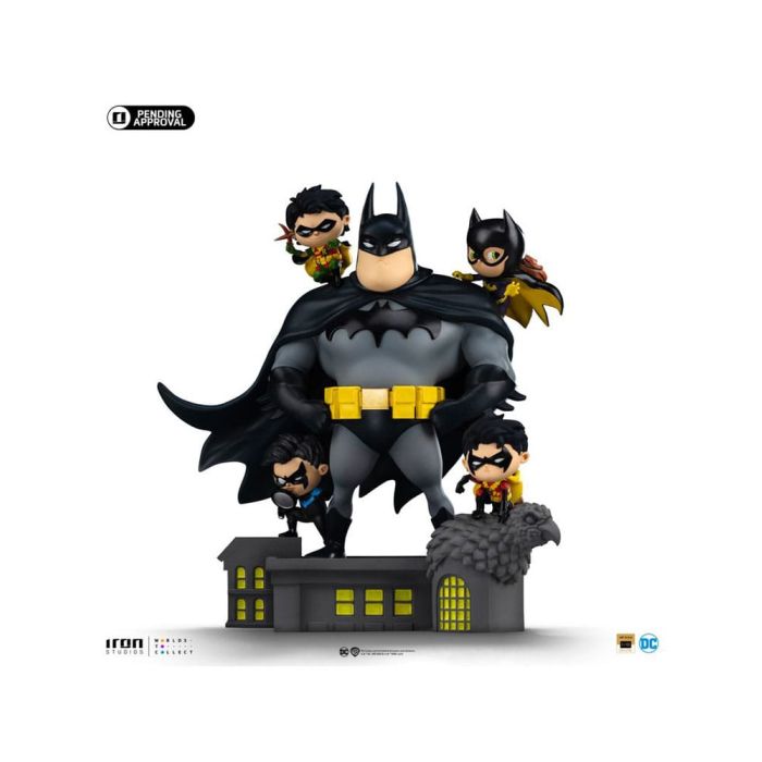 Batman Animated icons PVC Figure Batman Family 18 cm