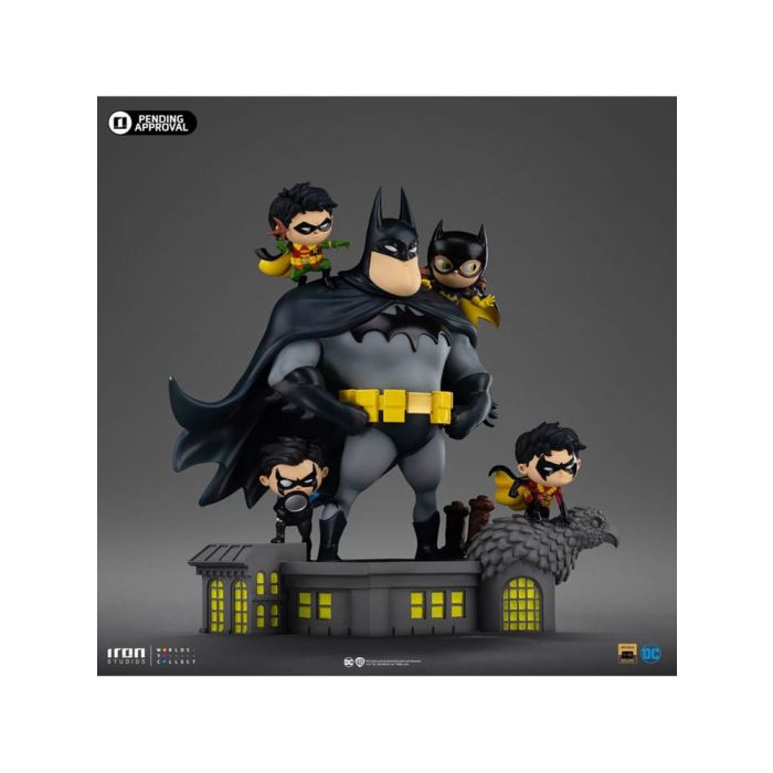 Batman Animated icons PVC Figure Batman Family 18 cm