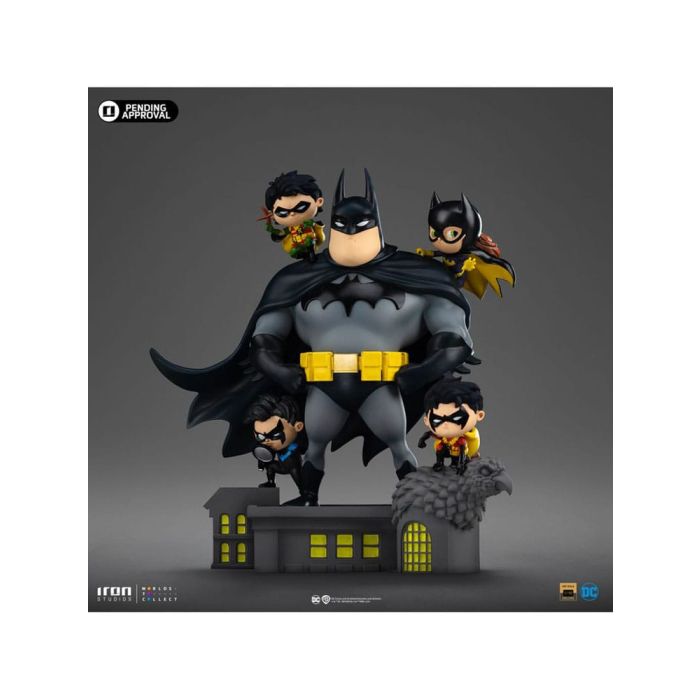 Batman Animated icons PVC Figure Batman Family 18 cm