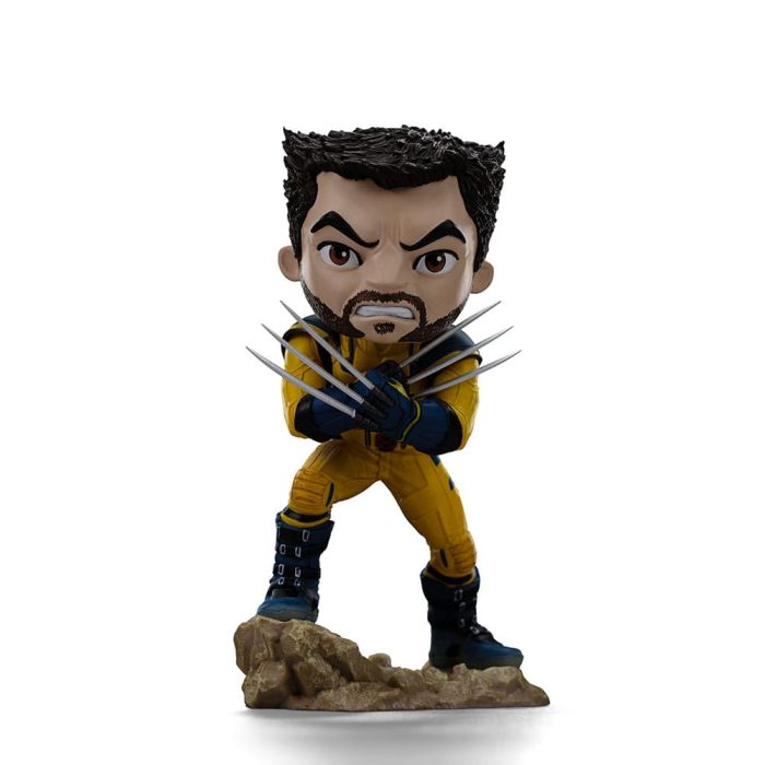 Deadpool & Wolverine Mini Co. PVC Figure Deadpool and Wolverine set Unmasked 14 cm 