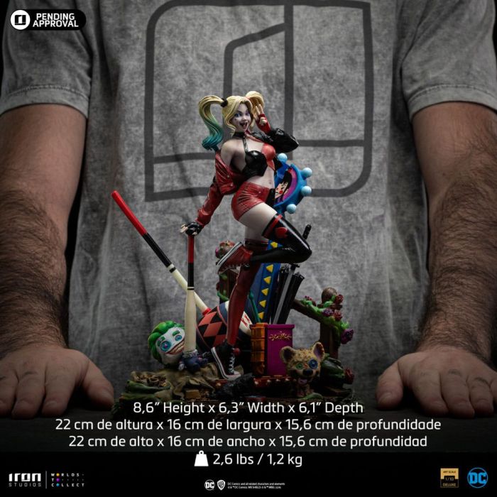 DC Comics Deluxe Art Scale Statue 1/10 Harley Quinn (Gotham City Sirens) 22 cm  