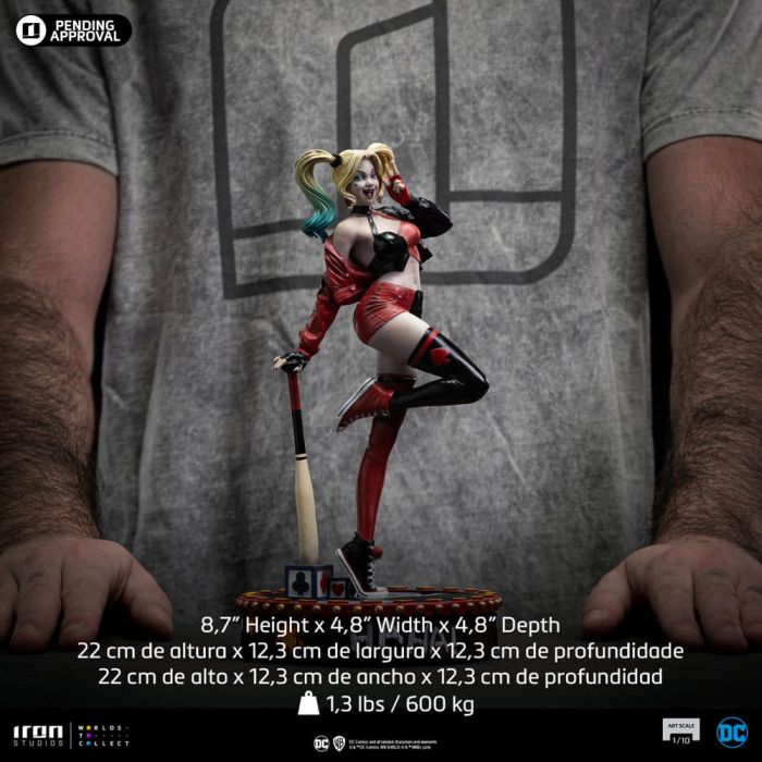 DC Comics Art Scale Statue 1/10 Harley Quinn (Gotham City Sirens) 22 cm  