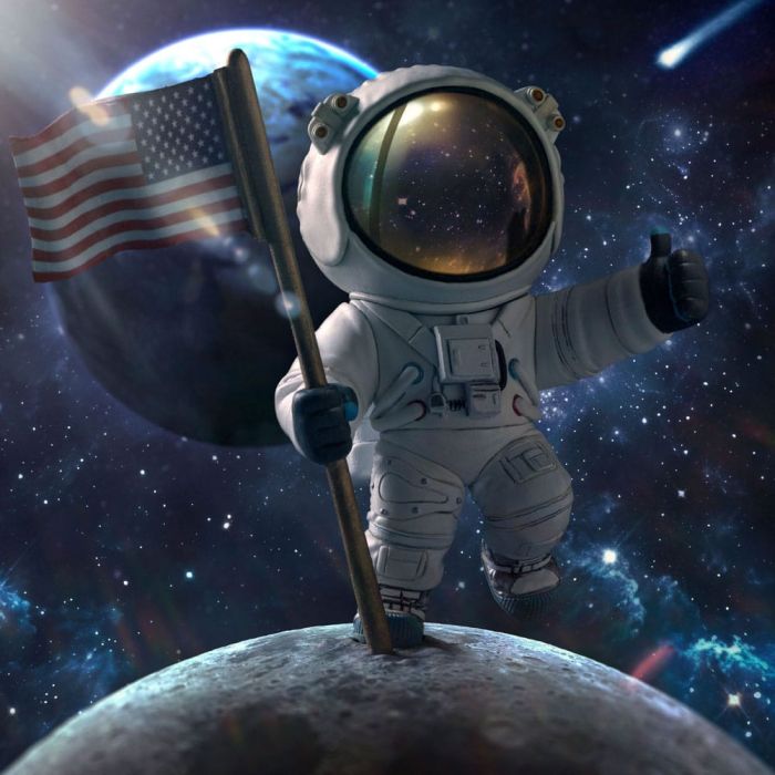 Nasa Mini Co. PVC Figure Apollo 11 Astronaut 23 cm  