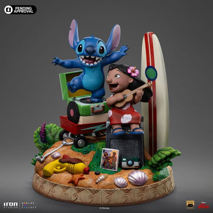 Lilo & Stitch Deluxe Art Scale Statue 1/10 Lilo & Stitch 20 cm  