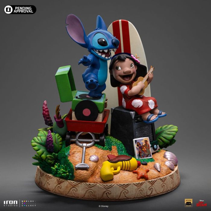 Lilo & Stitch Deluxe Art Scale Statue 1/10 Lilo & Stitch 20 cm  