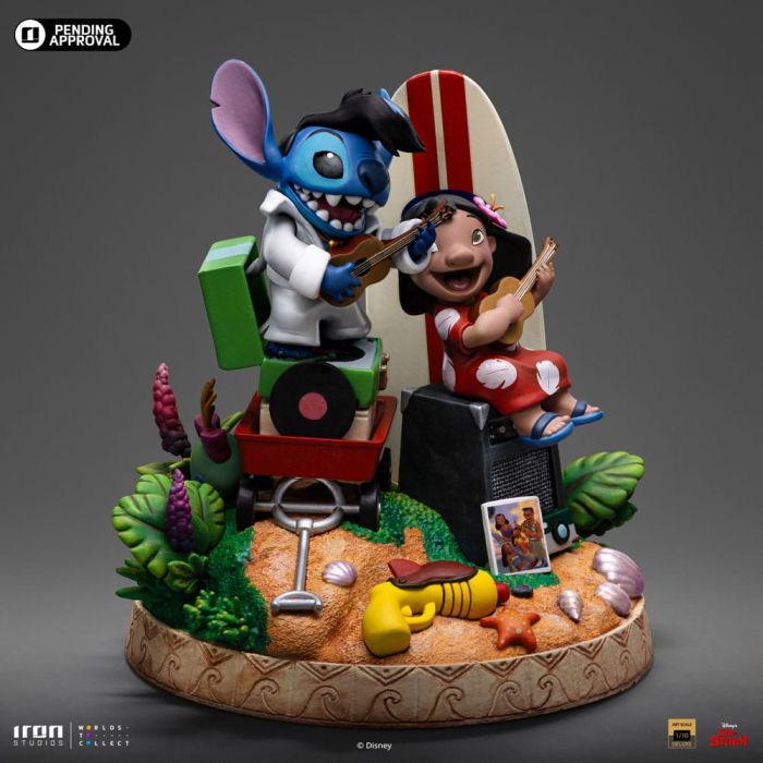 Lilo & Stitch Deluxe Art Scale Statue 1/10 Lilo & Stitch 20 cm  