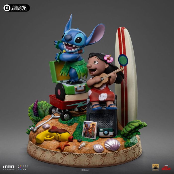 Lilo & Stitch Deluxe Art Scale Statue 1/10 Lilo & Stitch 20 cm  