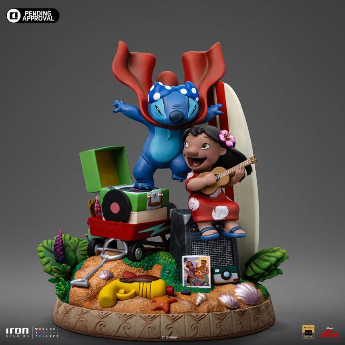 Lilo & Stitch Deluxe Art Scale Statue 1/10 Lilo & Stitch 20 cm  