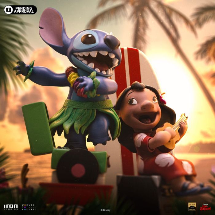 Lilo & Stitch Deluxe Art Scale Statue 1/10 Lilo & Stitch 20 cm  