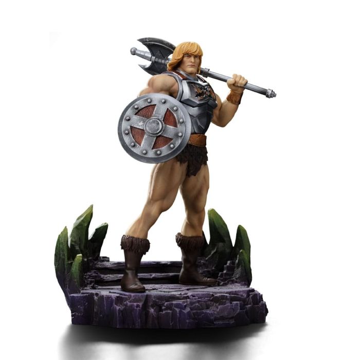 Masters of the Universe Art Scale Statue 1/10 He-Man Battle Armor Version heo Exclusice 23 cm   