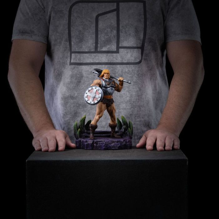 Masters of the Universe Art Scale Statue 1/10 He-Man Battle Armor Version heo Exclusice 23 cm   