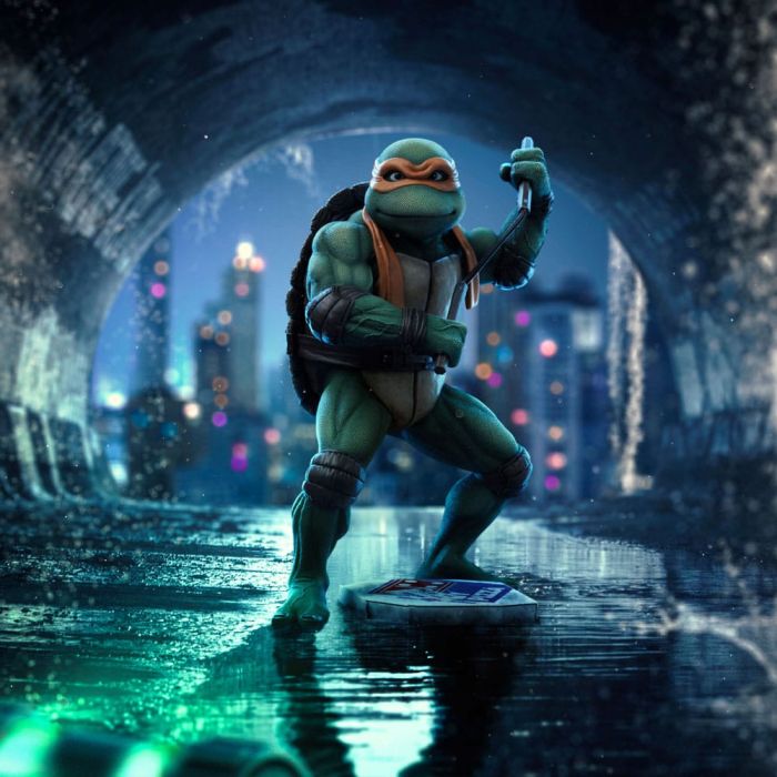 Teenage Mutant Ninja Turtles Art Scale Statue 1/10 Michelangelo 19 cm      
