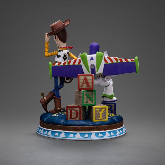 Toy Story Deluxe Art Scale Statue 1/10 Buzz & Woody 38 cm   