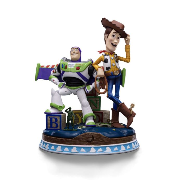Toy Story Deluxe Art Scale Statue 1/10 Buzz & Woody 38 cm   