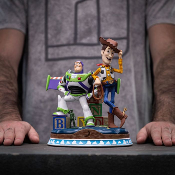 Toy Story Deluxe Art Scale Statue 1/10 Buzz & Woody 38 cm   