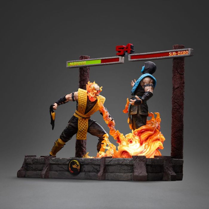 Mortal Kombat Deluxe Art Scale Statue 1/10 Scorpion Fatality 27 cm   