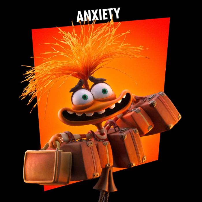 Inside Out 2 Art Scale Statue 1/10Anxiety 18 cm              