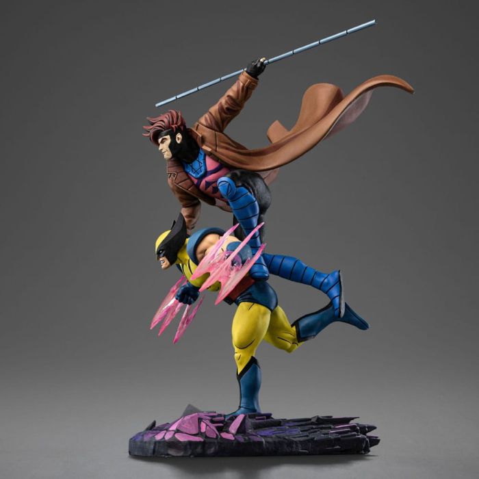 Marvel Deluxe Art Scale Statue 1/10 X-Men´97 Gambit & Wolverine 29 cm  