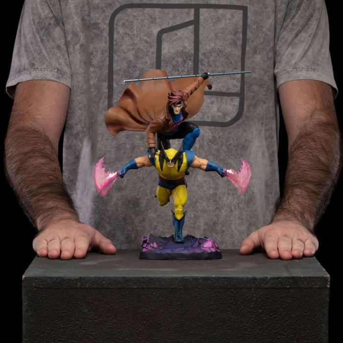 Marvel Deluxe Art Scale Statue 1/10 X-Men´97 Gambit & Wolverine 29 cm  