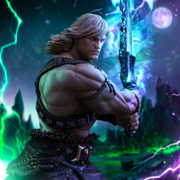 Masters of the Universe Deluxe Art Scale Statue 1/10 He-Man Unleashed 34 cm      