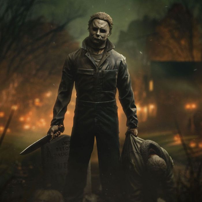 Halloween Deluxe Art Scale Statue 1/10 Michael Myers 21 cm         