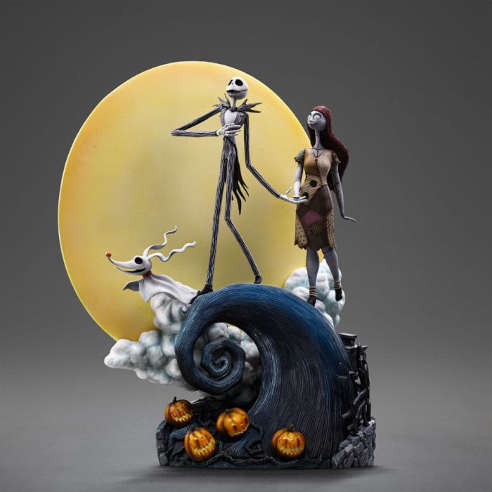 Nightmare before Christmas Deluxe Art Scale Statue 1/10 Jack and Sally 39 cm   